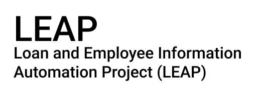 Loan and Employee Information Automation Project (LEAP)